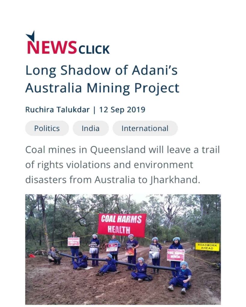 Long shadow of Adani’s Australia mining project