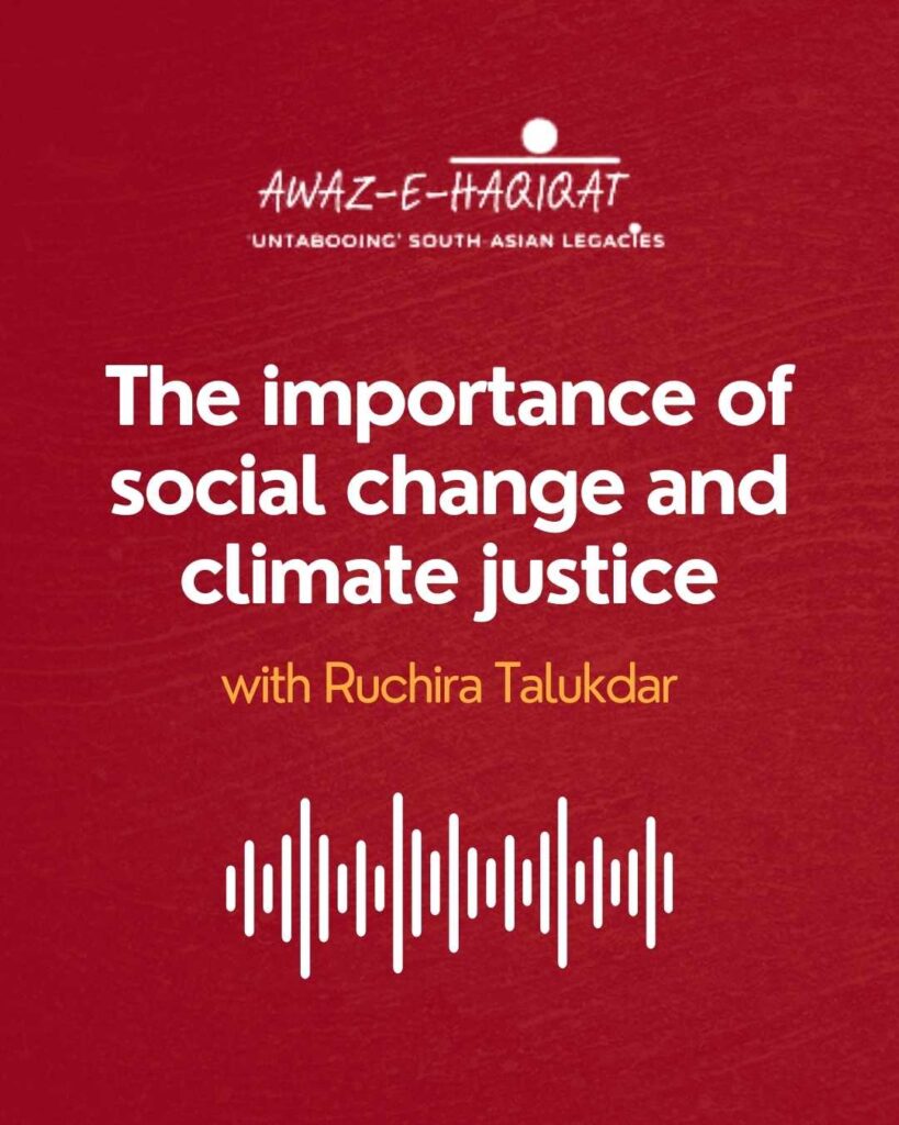 The importance of social change and climate justice