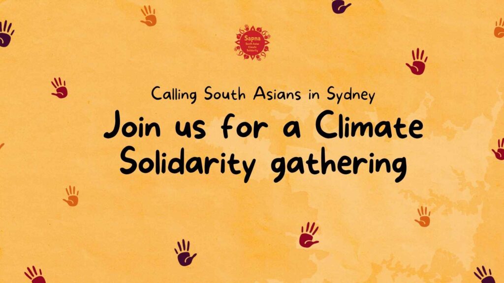 Climate Solidarity gathering  in Sydney