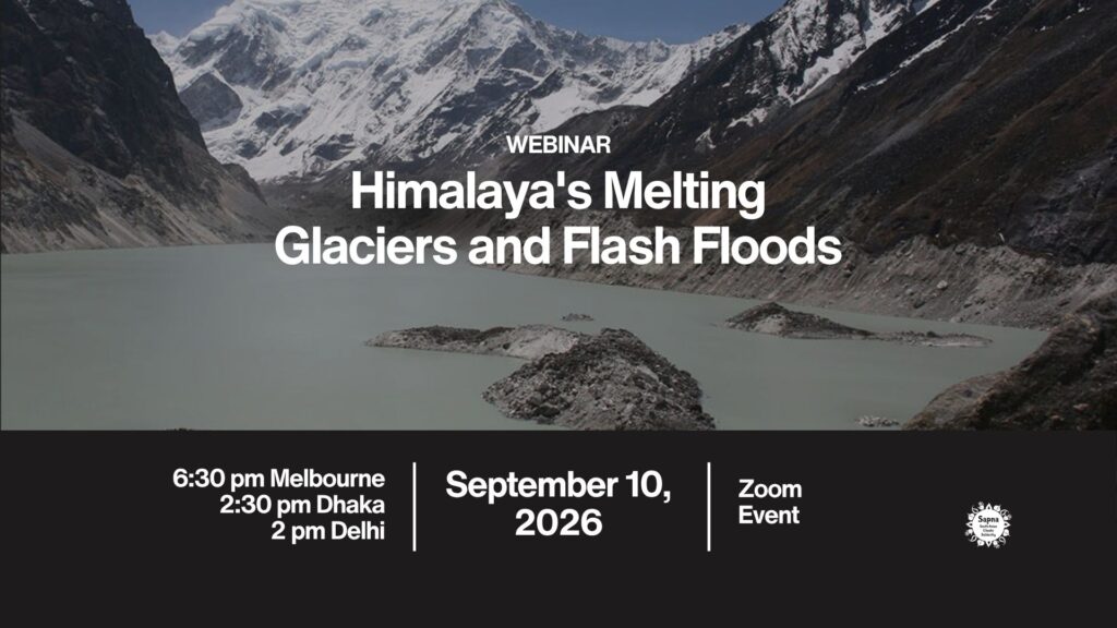 Himalaya's Melting Glaciers and Flash Floods: A Webinar